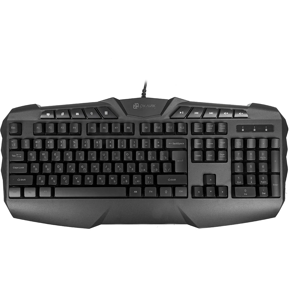 Клавиатура OKLICK 777G PSYCHO, черный
