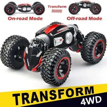 

RC Car Off-Road Vehicles Rock Crawler 2.4Ghz Remote Control Car Monster Truck 4WD Dual Motors Electric Racing Car, Kids Toys RTR