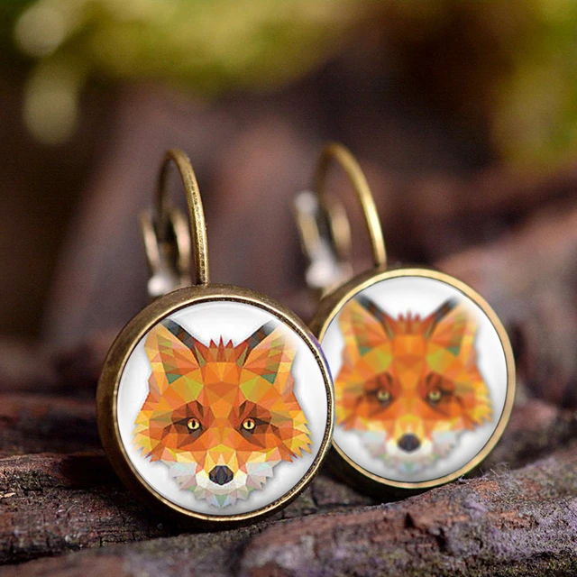 Fox Authentic Earrings & Fox Gifts