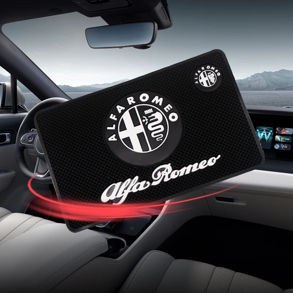 

1PCS Car Anti-Slip Mat Pad Rubber Mobile Sticky Dashboard Phone Stand Non-Slip Mat non slip Pad ForItaly ALFA ROMEO 147 159 156