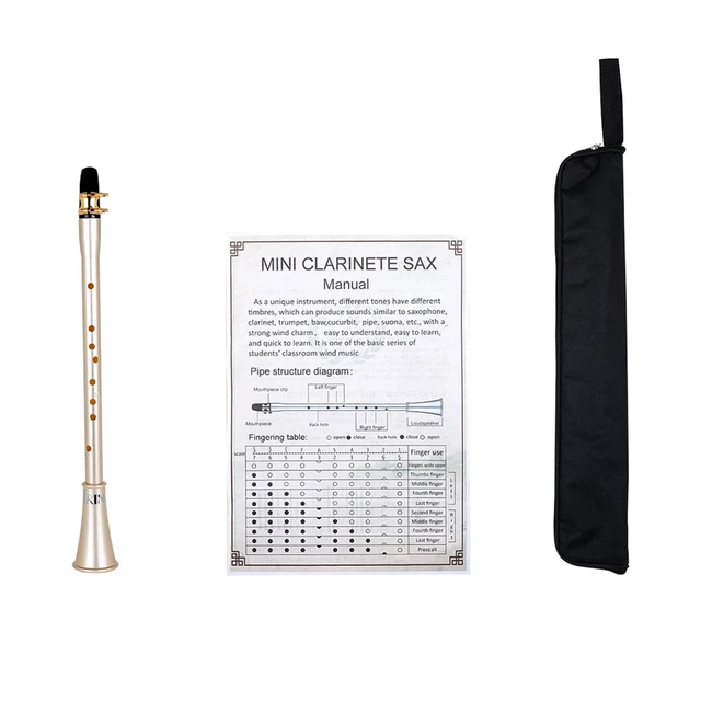 Mini Saxophone De Poche À 8 Trous, Instruments De Musique De Poche, Flûte,  Harpe Abs - Saxophone - AliExpress