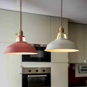 

Modern LED Pendant Lights Dining Room Pendant Lamps Colorful Restaurant Coffee Bedroom Lamparas De Techo Kid Hang Lamp Luminaire