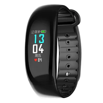 

New Style Smart Color Screen Bracelet Heart Rate Blood Pressure Sleep Monitoring Multi-Functional Remind Hot Sell
