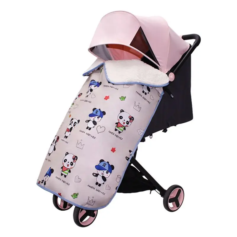 

Winter Baby Stroller Blanket Cover Baby Stroller Quilt Windproof Rain Newborn Warm Foot Cover Cloak Universal Machine Washable