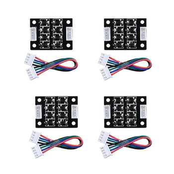 

4pcs Plugin Module TL-Smoother Diode Addon For 3D Printer Stepper Motor Drivers