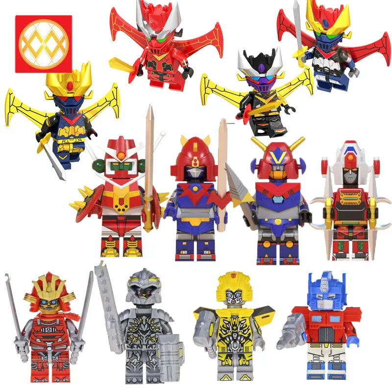 

Single Leader Daimos Voltes V Mechander Robo Com-battler V Robot Mazinger Z bricks technic Building Blocks Toys for children