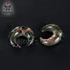 Hot Sell Colorful Crescent Piercing Ear Plugs Expanders Earring Strechers Fashion Gift For Unisex Jewelry Body Sell By Pair ► Photo 2/6