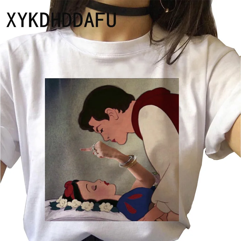 Vogue Princess T Shirt Women 90s Harajuku Funny Cute Tshirt Cartonn Ulzzang Vintage T-shirt Female Fashion Top Tees Clothes