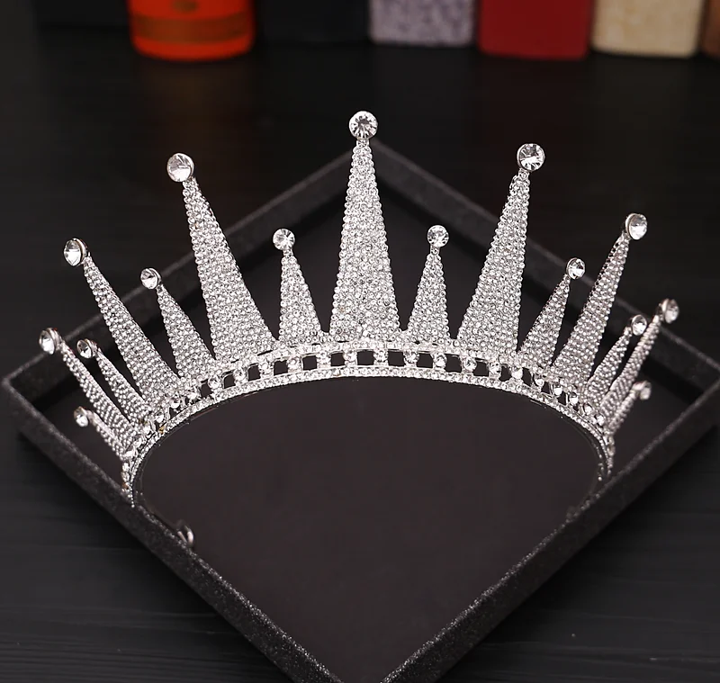Новое ожерелье стразы корона серьги тиара невеста свадьба костюм из трех