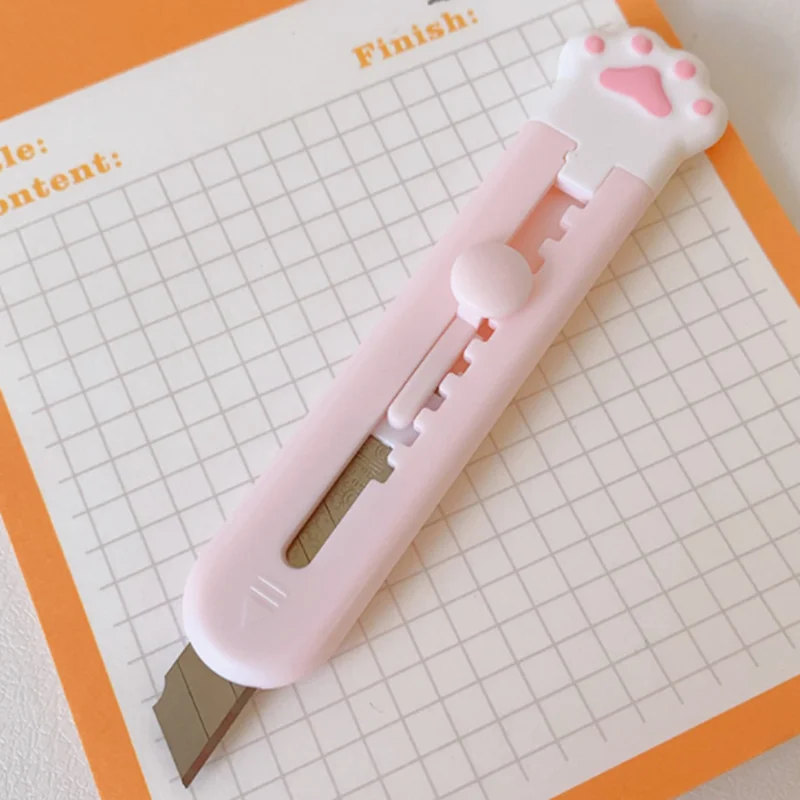 1pc Kawaii Art Cutter Utility Knife Student Art Supplies Mini Cute Cutter  Knife Diy Tools Creative Stationery School Supplies - Utility Knife -  AliExpress