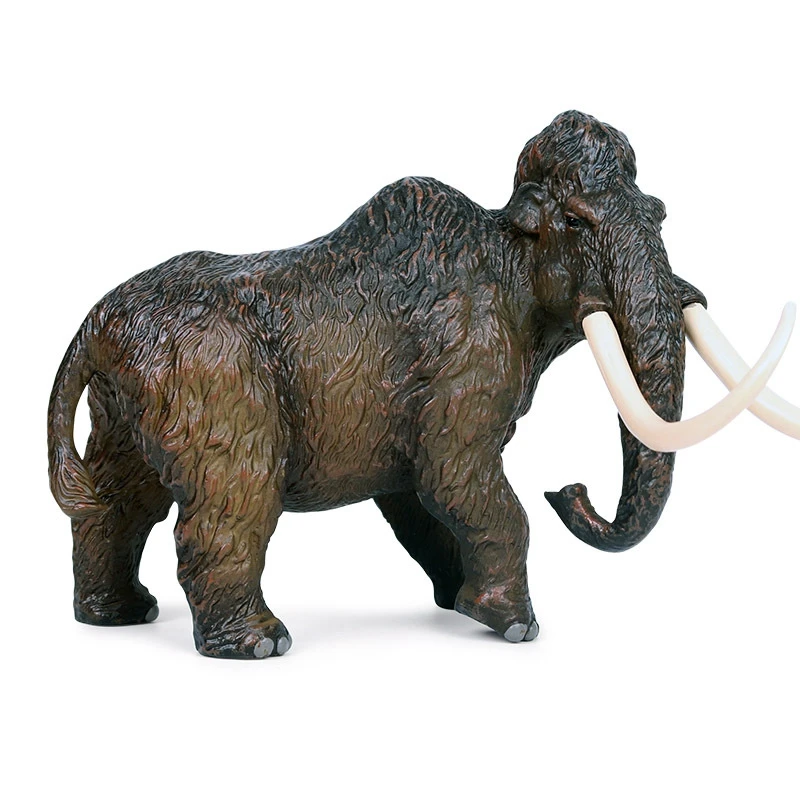 Simulation Wild Animal Mammoth Figure Elephant Ancient Large Wildlife Model Toy | Игрушки и хобби