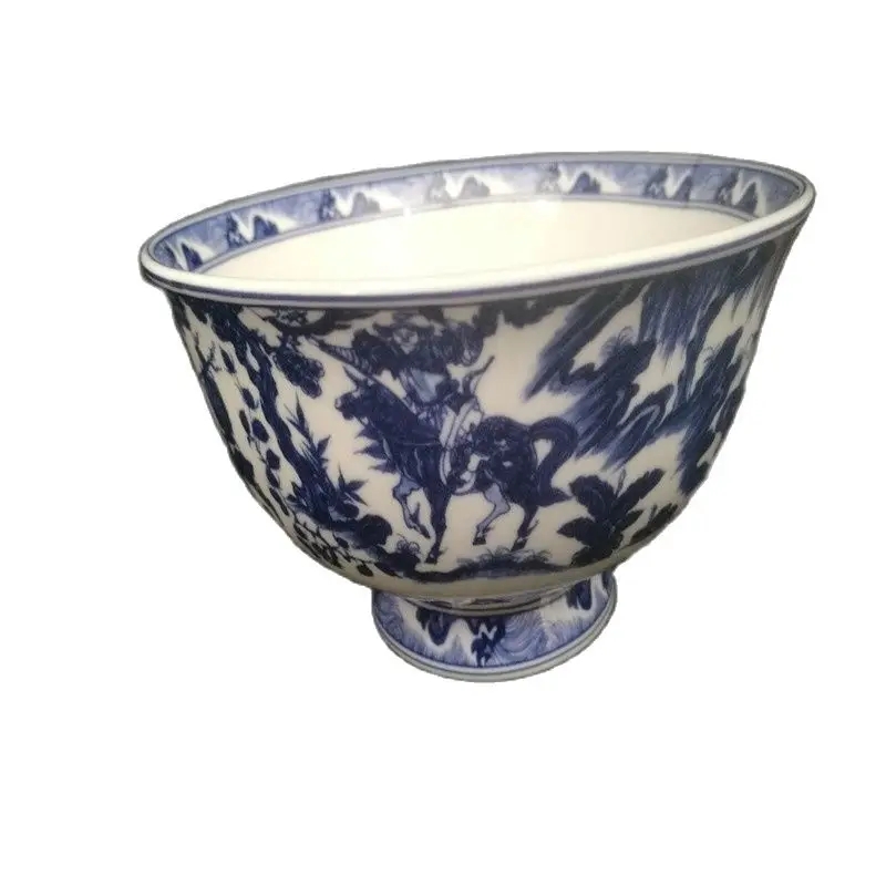 

Chinese Old Porcelain Blue And White Porcelain Bowl