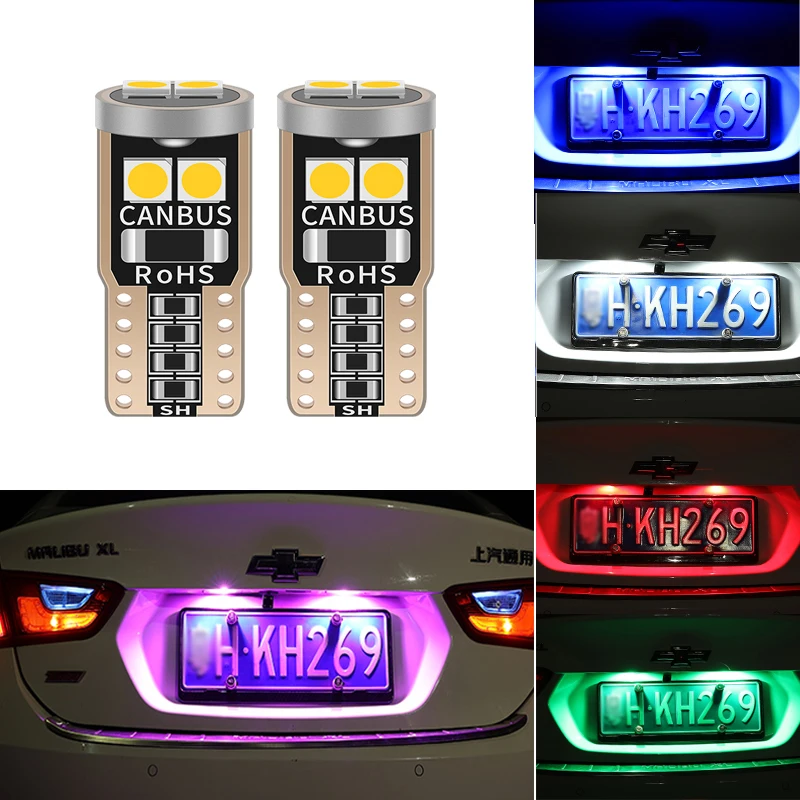 

T10 W5W LED CANBUS Car Parking Clearance Lights For Honda Civic Accord Crv Fit Jazz City Hrv Cr-v Spoiler Element Insight MDX