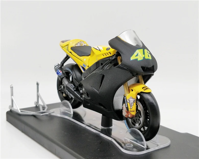 Оригинальная фабрика 1:24 YZR-M1 тест Sepang 2006 мотоцикл сплав автомобиль игрушки для детей модель детской игрушки подарок оригинальная коробка