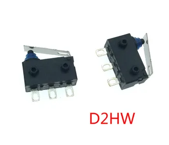 

2pcs D2HW original car door lock micro switch 3 feet IP67 waterproof with metal handle for VW golf skoda octavia mk1
