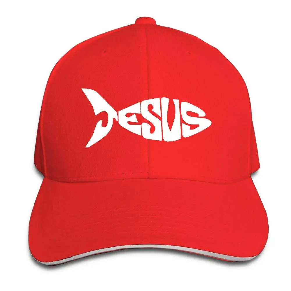 Мужская бейсболка с изображением Иисуса христианского рыбки, бейсболки для папы, кепка для водителя