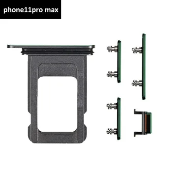 

OEM Original for iPhone 11 Pro/ Pro Max SIM Card Tray Sim holder+ Side Buttons Set Replacement Parts