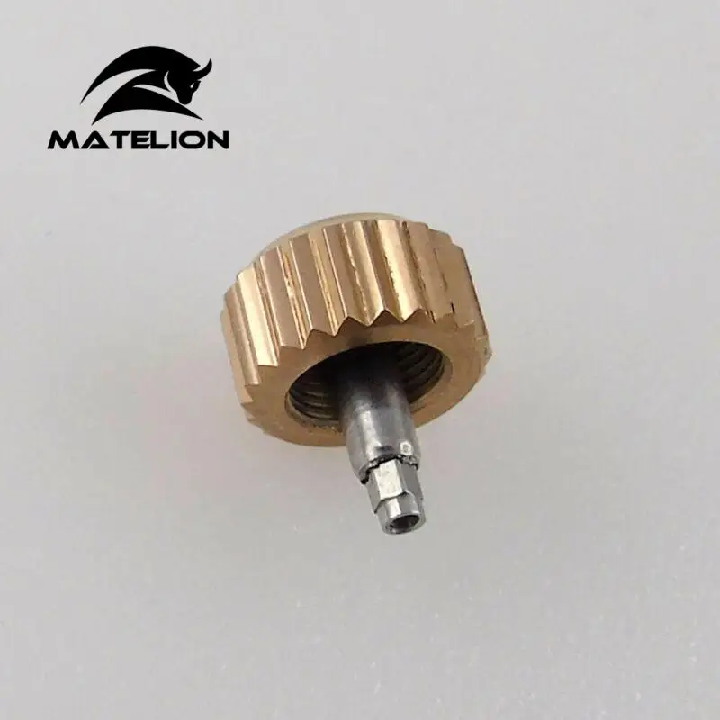 Corona Dell'orologio Da 7.0mm Accessori In Acciaio Inossidabile Parti Adatte Per Cassa Da 40mm NH35 NH36 Miyota 8205 8215 821A Movimento Eta 2824 - Foto 2