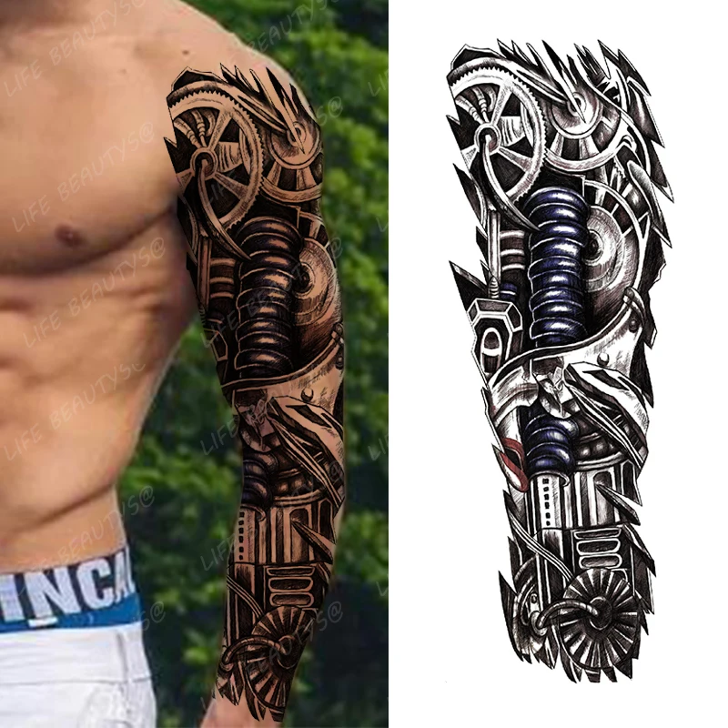 Biomechanical Temporary Tattoos  MyBodiArtcom