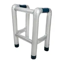 Рождественские надувные костыли, ПВХ, надувные ходунки, декоративные украшения, детские игрушки, подарок на год, елочные украшения