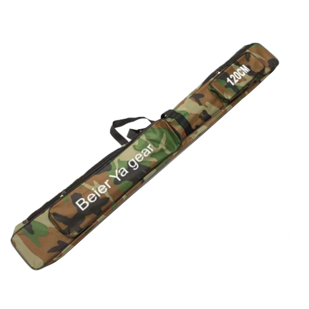 MrY 120cm Camouflage Fishing Rod Tackle Bag Case Padded Holder