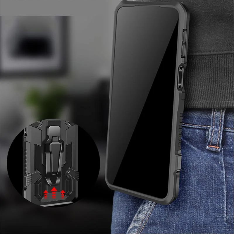 Металлический чехол с зажимом для Mi Xiaomi 10T Note10 Lite Redmi 10X 9 9A 9C 8A 7A 6A 8 6 Note 9S 5 7 5A Pro Max |