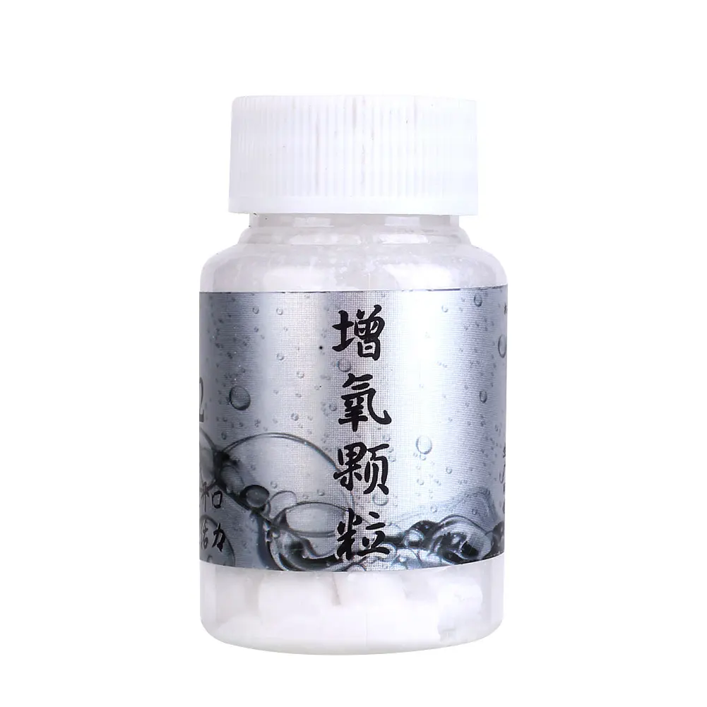 

Tablets Fishing Releasing Additive Fish Fish Carp Fishing Oxygen Bait Bait Power Fishing Tool 70pcs/Bottle Outdoor Sports White