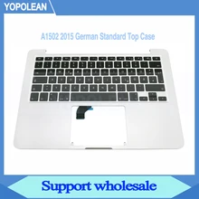 Топ-кейс с подставкой+ немецкая клавиатура+ Подсветка для Macbook Pro retina 1" A1502