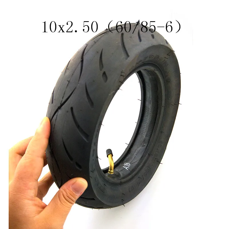 Носимые 10x2,50(60/85-6) 10x2,50 колеса электрический скутер балансировочный Ховерборд саморегулирующийся баланс шины 10 дюймов внутренняя камера колеса