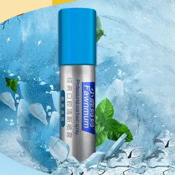 

20ml Natural Herbal Mint Flavor Antibacterial Mouth Oral Spray Dental Bad Breath Treatment Remover Refreshing Freshener