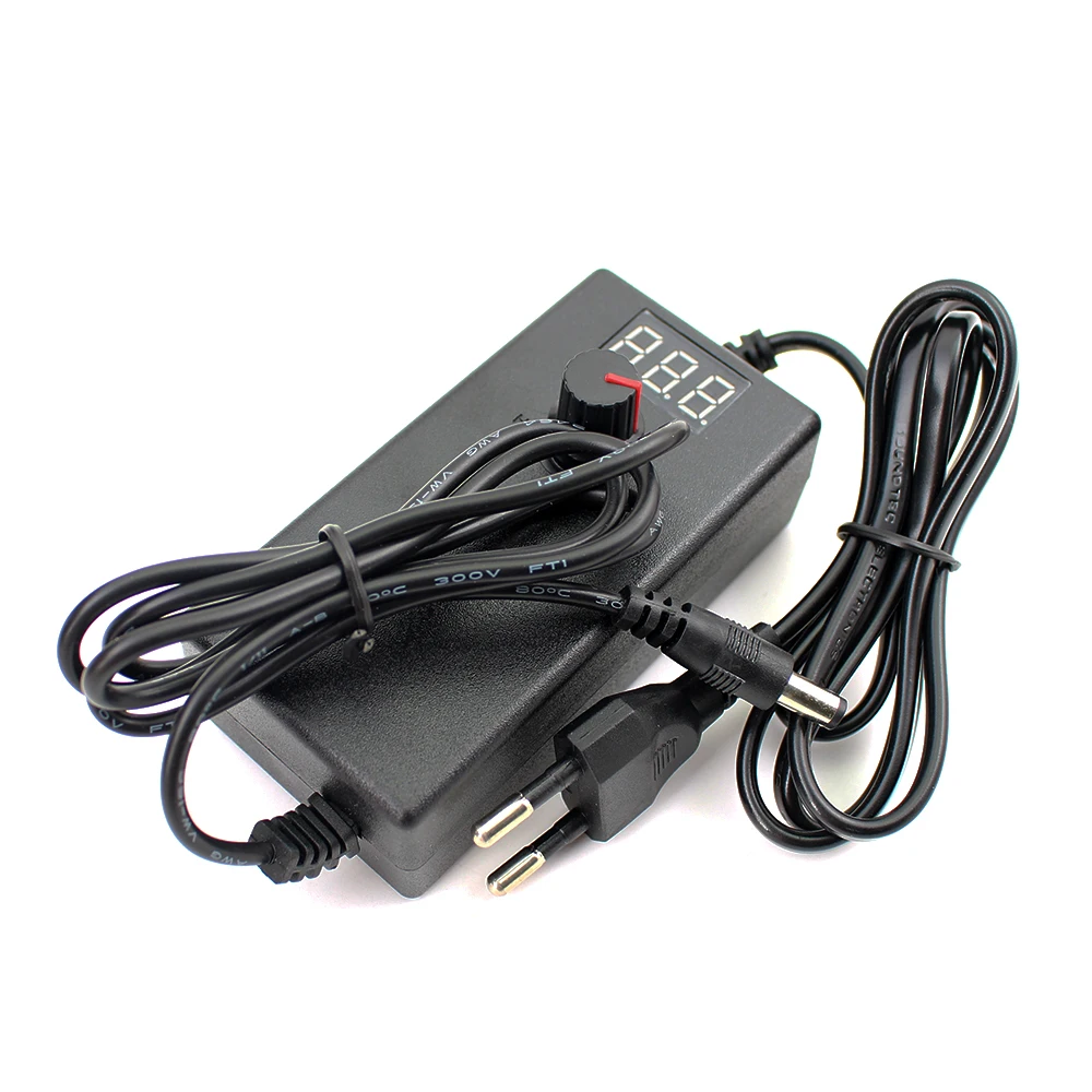 Universal Power Adapter Supply Adjustable 220V TO 3V 9V 12V 24V Volt 1A 2A Display Screen Charger EU Power Supply For LED Strip|AC/DC Adapters| - AliExpress
