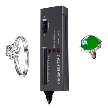 

2 in 1 Diamond Tester＋10X Magnifying Glasses Jeweler Diamond Cutting Viewer Loupe Jewelers Eye Glass Magnifier Tools Kit