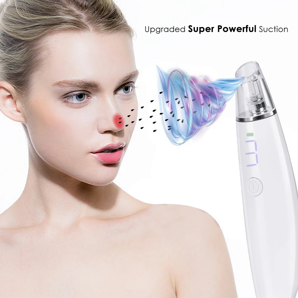 

New Pore Vacuum Acne Pimple Removal For Acne Point Noir Blackhead Remover Skin Care Facial Diamond Dermabrasion Tool Machine