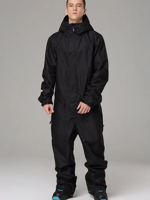 US $120.34 2019 Ski Jumpsuit Men Ski Suit Men Snowboard Suit Male Skiing Snowboarding Snow Suit Ski Jacket Men