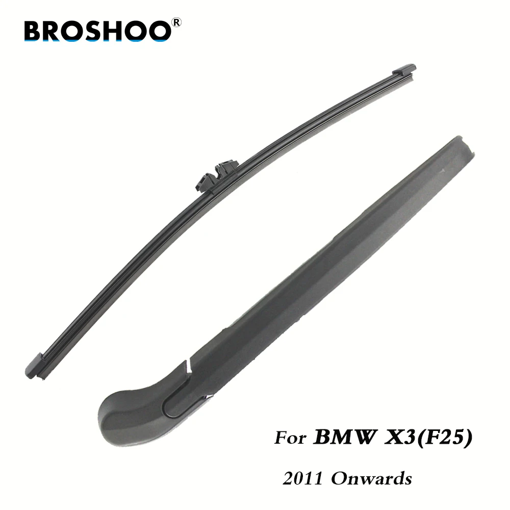 BROSHOO Car Rear Wiper Blades Back Windscreen Wiper Arm For BMW X3(F25