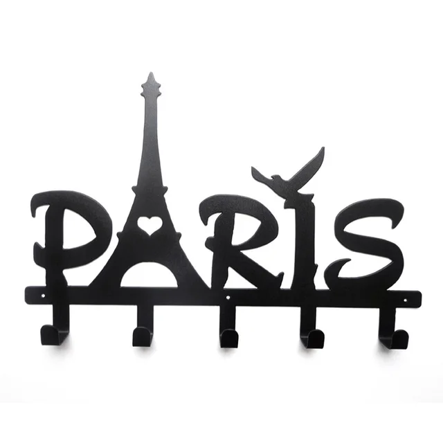 Torre Eiffel Di Disegno Di Lettera Serie Robe Gancio 5 Ganci Appendiabiti Cappello Sacchetto Di Stile Unico Appendiabiti Da Parete Decor Hanger Decor Hook Coatdesign Hook Aliexpress