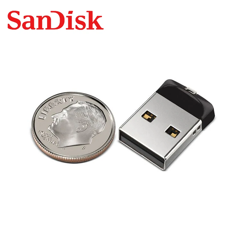 SanDisk SDCZ33 100% оригинальный USB 2 0 Pendrive 64 ГБ 32 16 8 мини флэш-накопитель Флешка U диск ключ