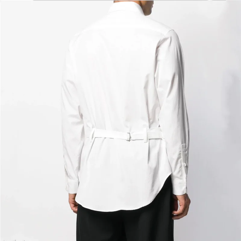 S~ 6XL! Размер на заказ плюс модный Мужской Дикий Молодежный персональный Длинный Рукав Рубашка Модный джемпер