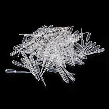 

Transfer Pipettes Eye Dropper For Lab Supplies 100 Pcs 2ml Plastic Disposable Graduated
