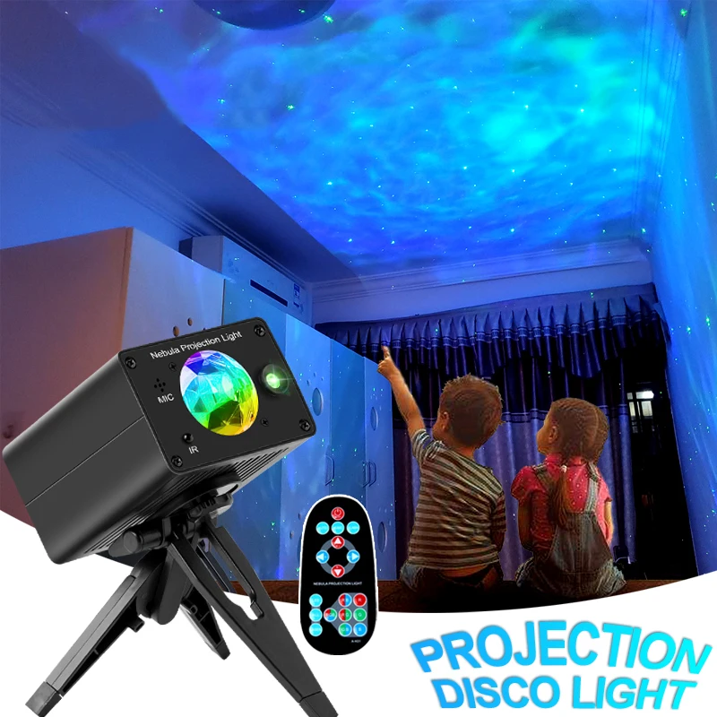 Tanie Rgb Aurora LED Disco Party Lights gwiazda Galaxy lampa projektora sklep