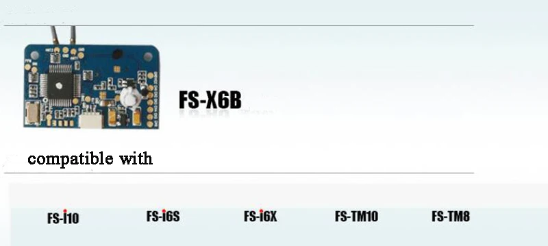 

Hot Flysky FS X6B 2.4G Receiver Receiving Module w/ Dual Antenna i-bus 18CH Compatible FS-i10 i6S i6X TM10 TM8 Fr Multirotor