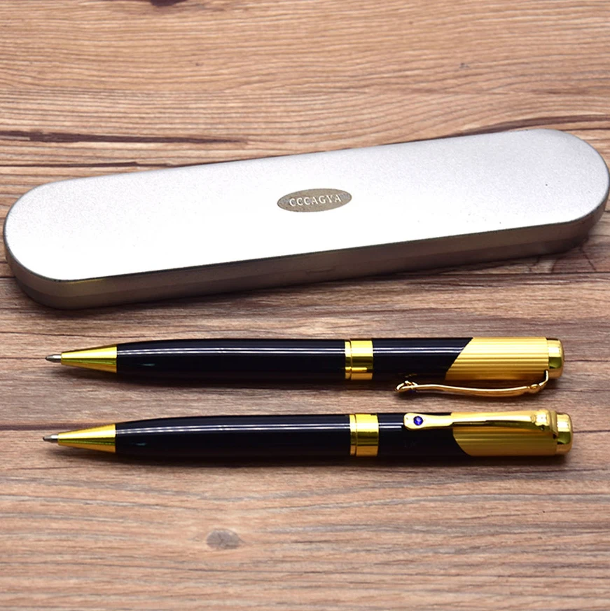 CCCAGYA C090 двухцветная 0,7 мм перьевая металлическая шариковая ручка для обучения канцелярских принадлежностей для офиса и школы, роскошная ручка для отеля, деловая ручка для письма