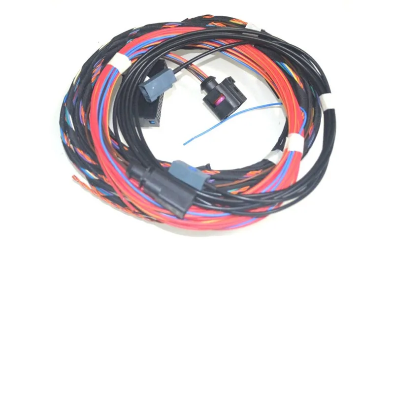 Arnés de cámara RGB conector de cable de cámara de visión trasera RGB Arnés de video apto para RNS315 RNS510 RCD510