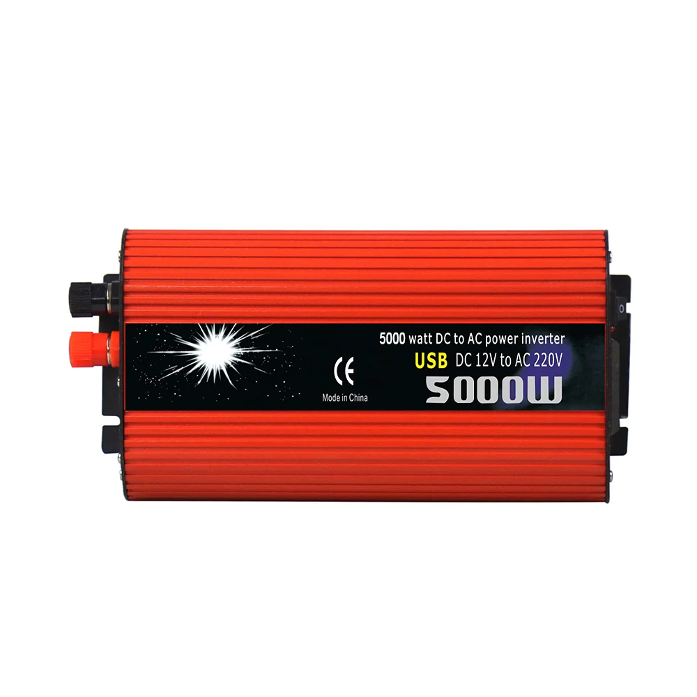 Высокопроизводительный автомобиль конвертер защита от перегрузки DC12V к AC220V автомобильный вентилятор автомобильный инвертор Портативный 2000 Вт преобразователь пиковой мощности
