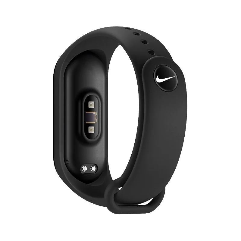 Nike Ограниченная серия браслетов для xiaomi mi band 4 ремешок силиконовый браслет на запястье для xiaomi mi 4/3/2 аксессуары браслет mi band 4 2 ремень - Цвет ремешка: Nike