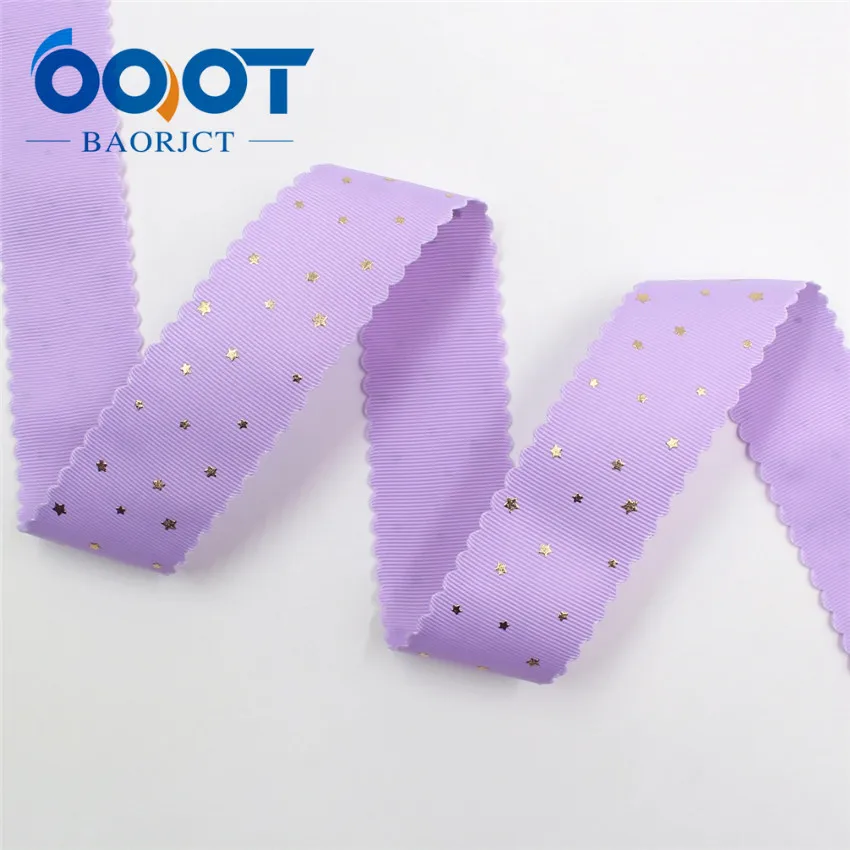 OOOT BAORJCT I-19729-1735, 38 мм, 10 ярдов сплошной цвет горячего тиснения лук-узел корсажные ленты, лук крышка DIY аксессуары украшения - Цвет: I-19729-1740