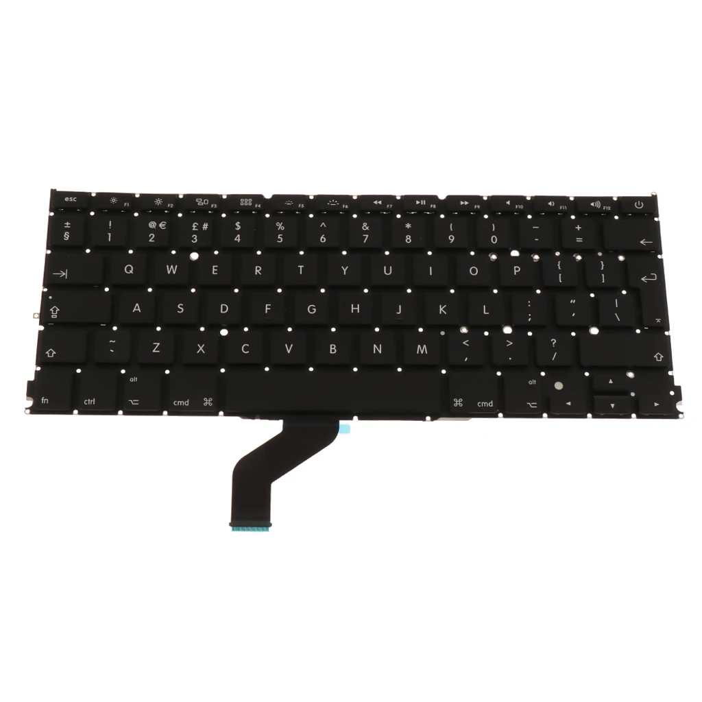 UK Layout PC Laptop Keyobard Replacement for Apple MacBook Pro Retina 13 inch A1425 Laptops Keyboard 2019 New