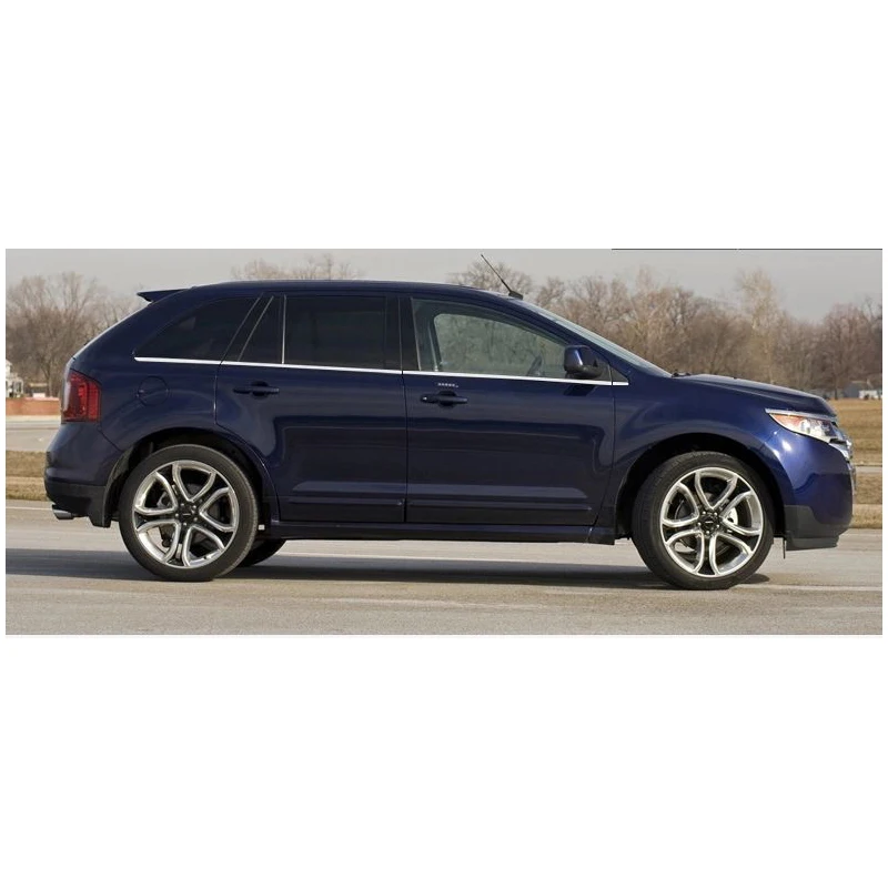 Lsrtw2017 304 нержавеющая сталь окна автомобиля хром планки для ford edge 2008 2009 2010 2011 2012 2013