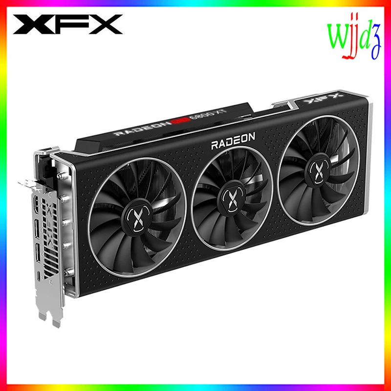 Игровая видеокарта XFX RX 6600 RX6700 XT RX6800 12 ГБ для майнинга игровая RX6600 8 OC 6700 6800 GDDR6 24 ПК