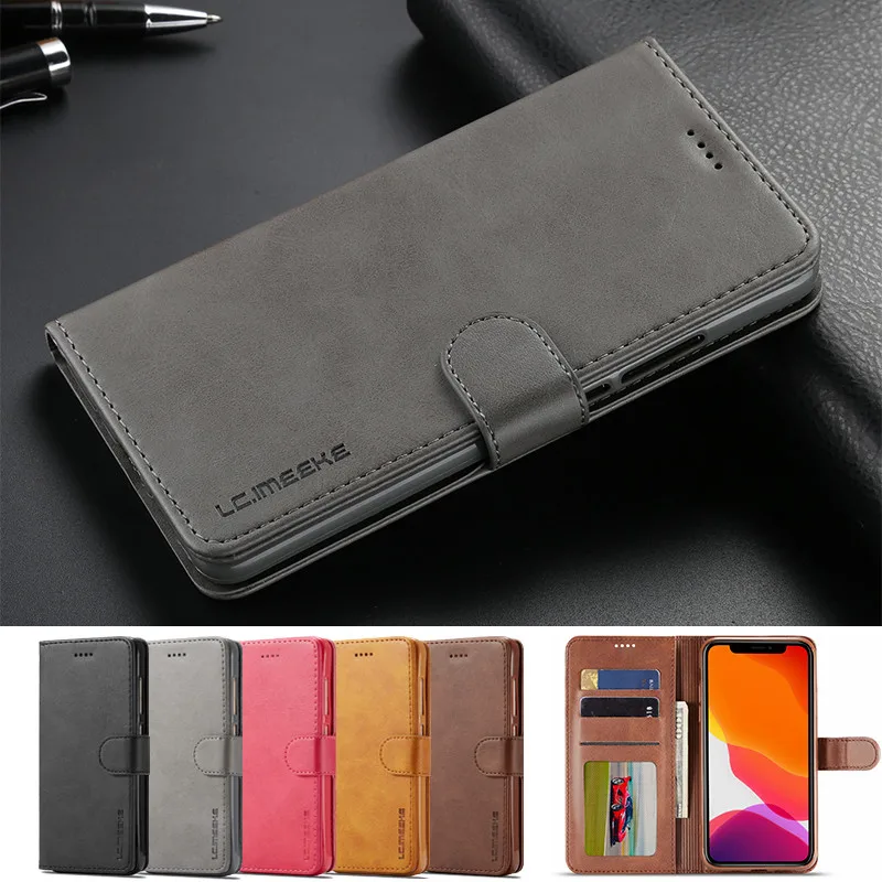 

For iphone 11 Pro Max Case On iphone XR Xs X Case For iphone 6 6s 7 8 Plus Case iphone SE 5s 5 Phone Case Leather Flip Wallet 11